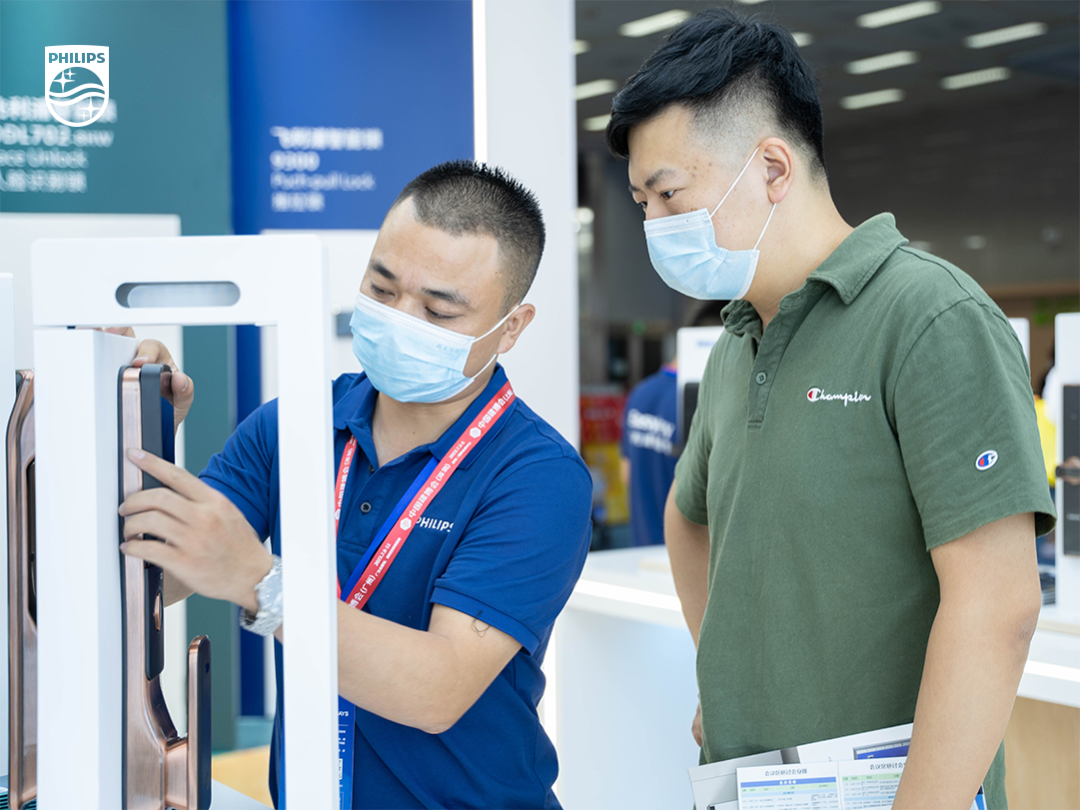 飞利浦智能锁携新品亮相建博会 飞利浦智能锁携新品亮相建博会