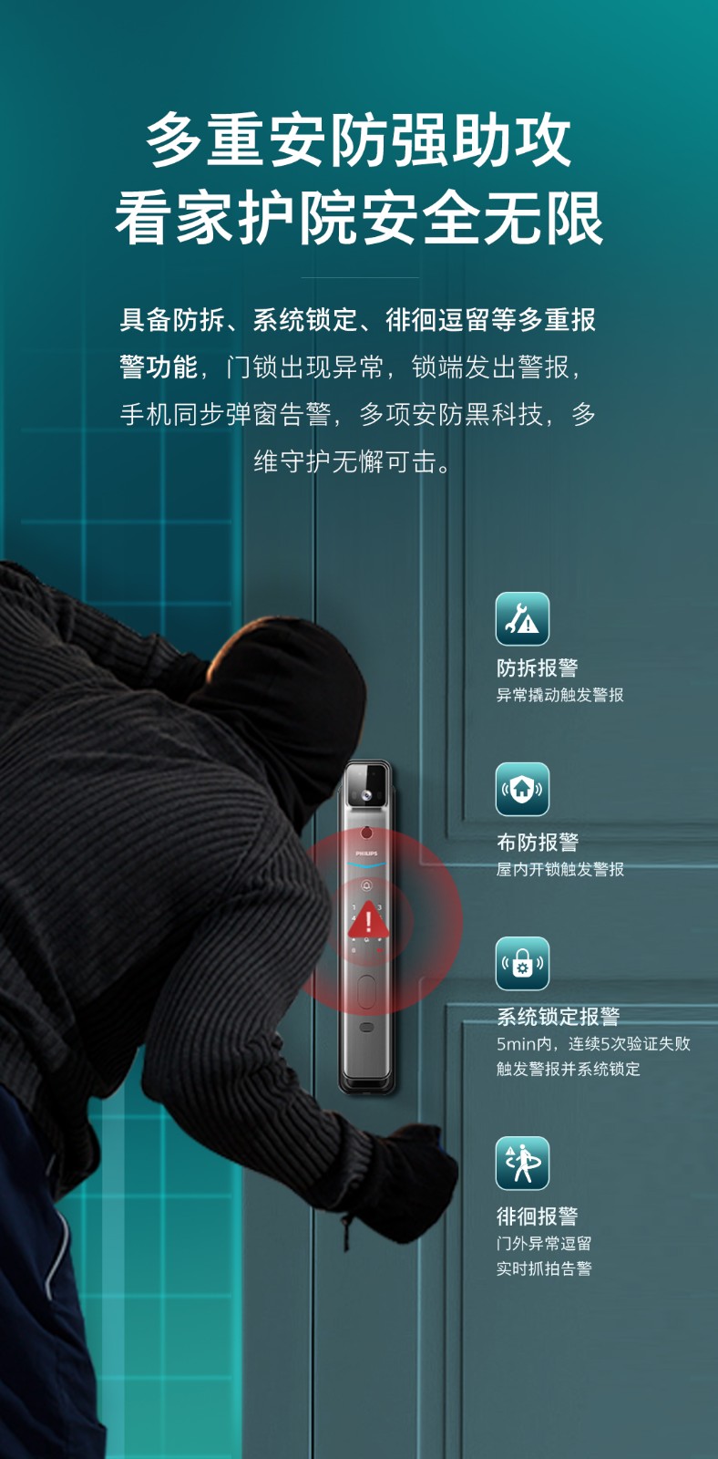 飞利浦DDL708-FVP，以智能黑科技定义美好新生活