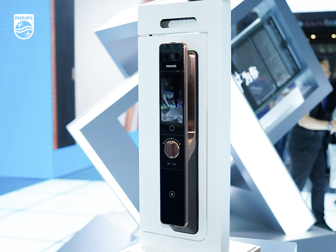 飞利浦智能锁惊艳出圈广州建博会，掌静脉新品首秀即C位