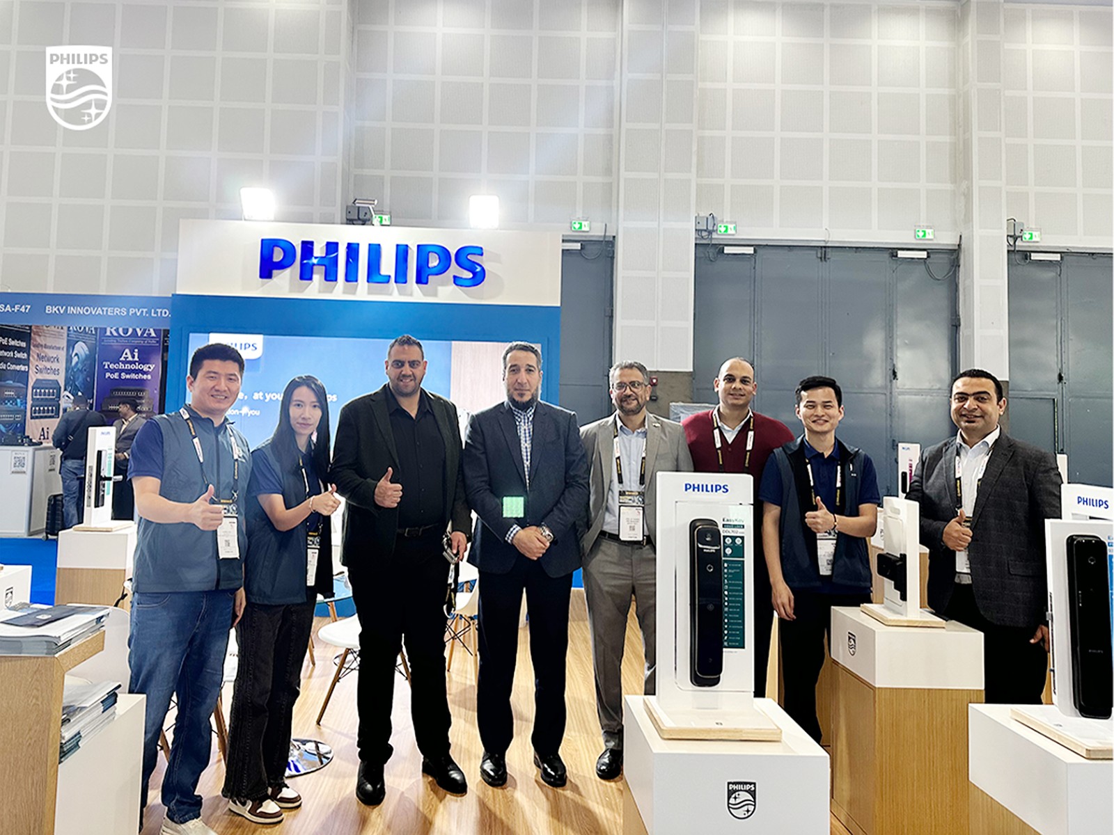 飞利浦智能锁亮相迪拜国际安防展 飞利浦智能锁亮相迪拜国际安防展