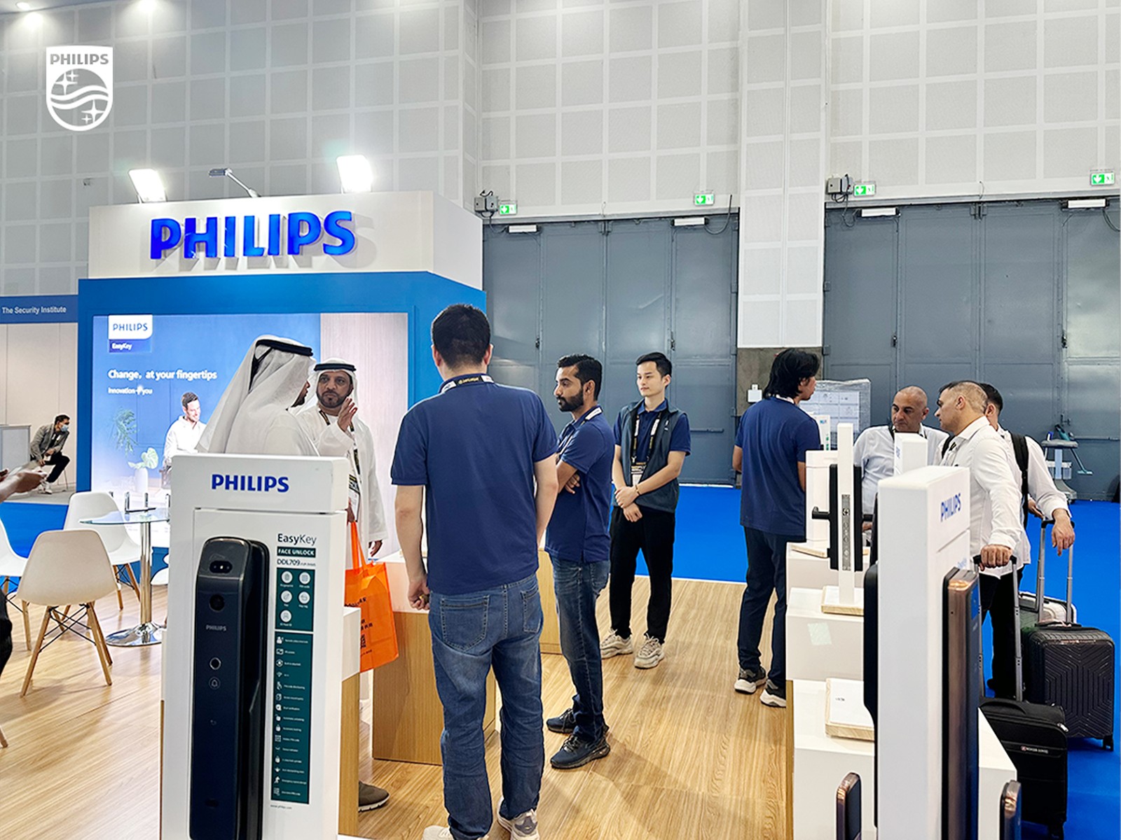 飞利浦智能锁亮相迪拜国际安防展 飞利浦智能锁亮相迪拜国际安防展