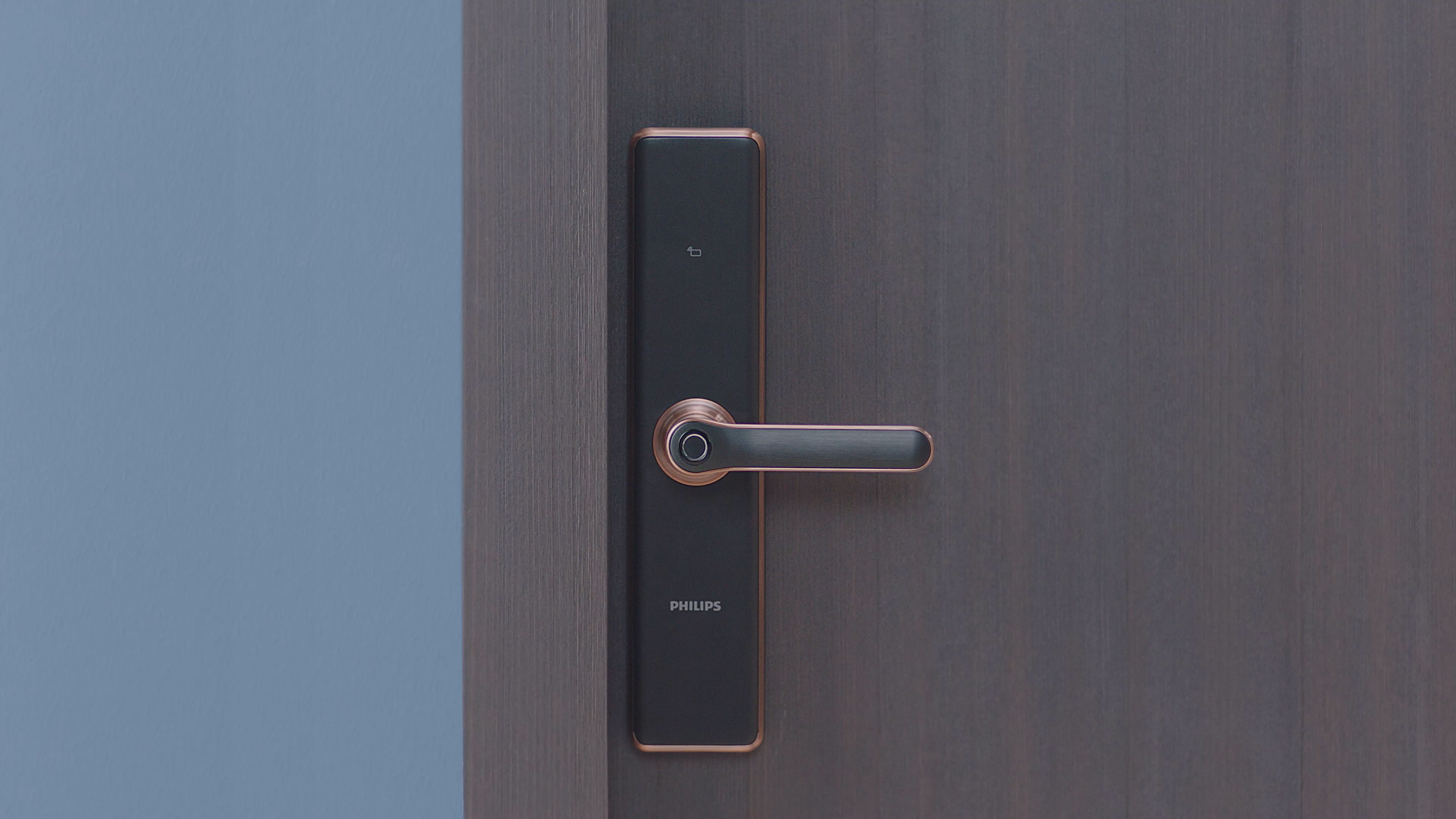 飞利浦智能锁7300：一握开门更出色