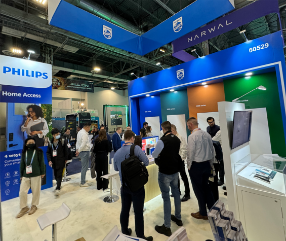 飞利浦智能锁携北美掌静脉新品亮相CES展