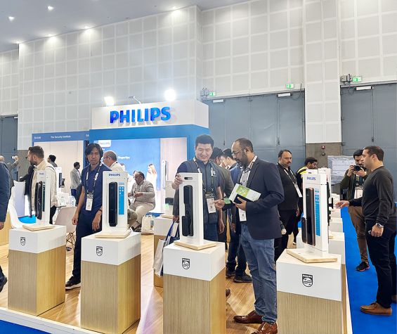 飞利浦智能锁亮相迪拜国际安防展